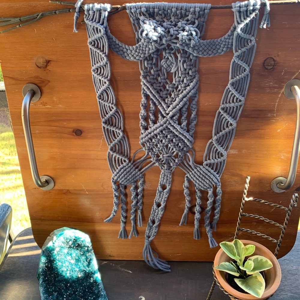 macrame wall hanging